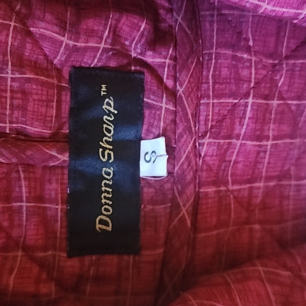 Donna Sharp Quilted Patchwork Jacket Blazer Sz Sm… - image 6